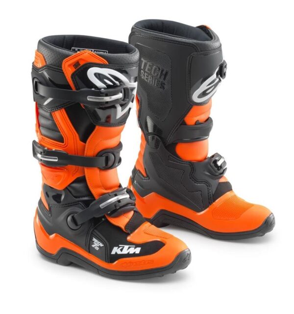 3PW230007606-KIDS TECH 7S MX BOOTS-image