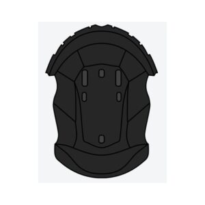 3PW240044406-WRAAAP HELMET CROWN PADDING-image