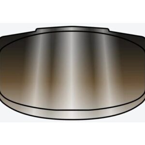 3HS240056600-SPARK 2 VISOR SILVER MIRRORED OS-image