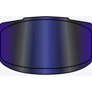 3HS240056700-SPARK 2 VISOR BLUE MIRRORED OS-image
