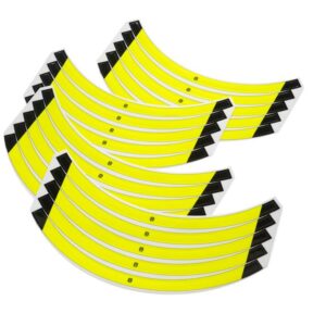 Wheel rim sticker kit