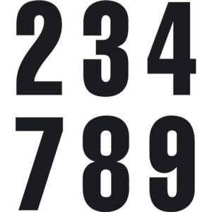 Start numbers