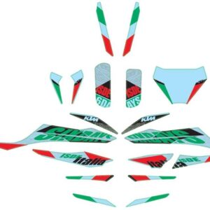 Italy Six Days graphics kit