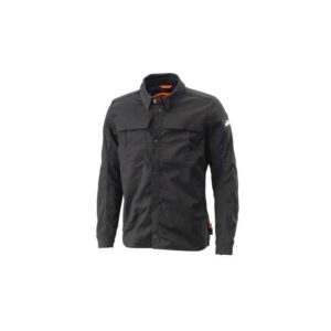 3PW240008207-FACTOR OVERSHIRT BLACK-image